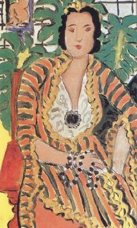 Henri Matisse Helene au cabochon (mk35) oil painting image